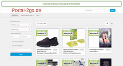 Desktop Screenshot of portal-2go.de